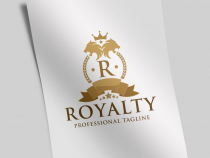 Royalty Crest Letter R Logo Screenshot 4