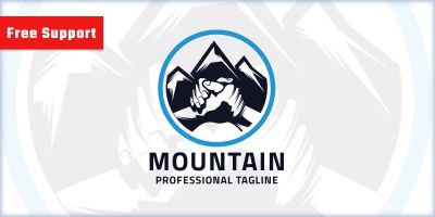 Power Team Mountain Logo