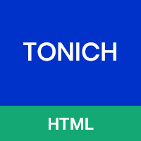 Tonich - App Landing Page HTML Template