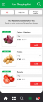 MT BigBasket - Complete UI Kit For Adobe XD Screenshot 4