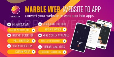 MarbelWeb - Android WebView App Template