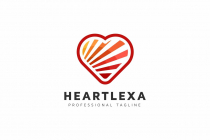 Heart Flat Logo Screenshot 1
