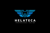 H Letter Wings Logo Screenshot 3