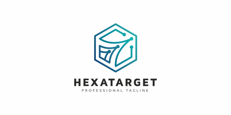 Hexagon Target Logo