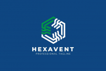 Hexagon Wave Logo Screenshot 2