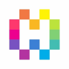 H Letter ColorfulPolygon Logo