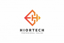 H Tech Arrows Logo Screenshot 1