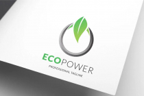 Creative Eco Power Logo Design Screenshot 4