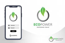 Creative Eco Power Logo Design Screenshot 5