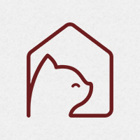 Cat House Logo Template