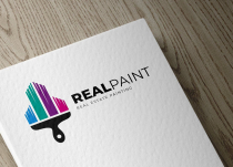 Real Estate Painting Logo Design Screenshot 2