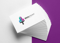 Real Estate Painting Logo Design Screenshot 4