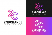2nd Chance - Number Letter 2C Success Logo Design Screenshot 3
