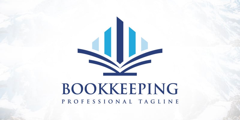 Professional Accounting Bookkeeping Logo Design