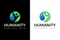 Human Humanity Logo Design Screenshot 1