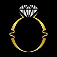 Diamond Ring Jewelry Logo Design