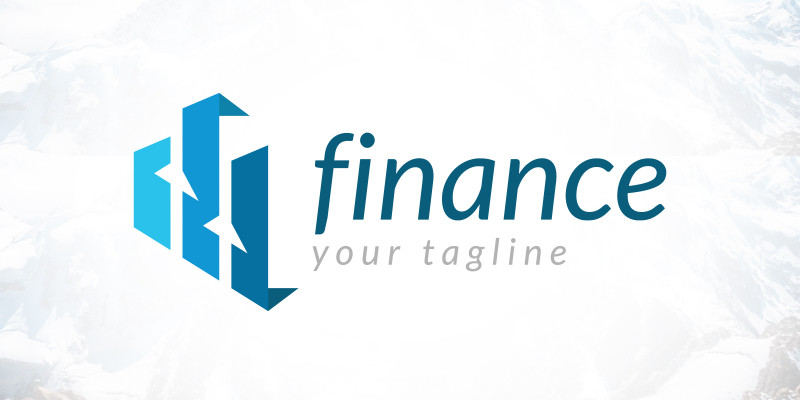 Modern Line Finance Logo Design