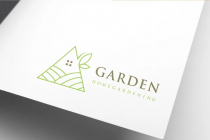 Modern Minimalist Home Gardening Landscaping Logo Screenshot 1
