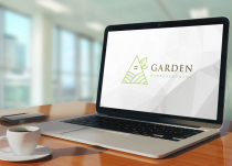 Modern Minimalist Home Gardening Landscaping Logo Screenshot 3