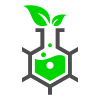 Science Natural Bio Cell Lab Logo Design