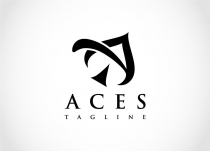 Creative Letter A Aces Logo Design Screenshot 3