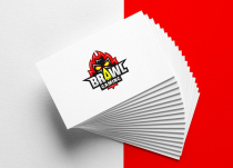 Crazy Brawl Skull Gaming Logo Design Screenshot 2