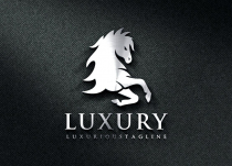 Black Horse - The Luxurious Brand Logo Design Screenshot 1