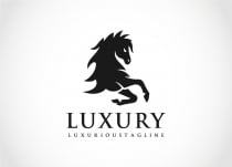 Black Horse - The Luxurious Brand Logo Design Screenshot 3