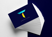 Creative Digital Letter T Logo Design Screenshot 1