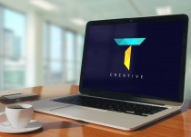 Creative Digital Letter T Logo Design Screenshot 2
