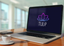 Awesome Tulip Line Minimal Flower Logo Design Screenshot 2