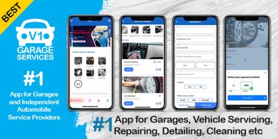 Garage Services - Full Flutter Application