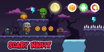 ​Scary Night - Buildbox Game Template BBDOC