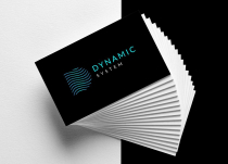 Letter D Dynamic Wave Tech Logo Design Screenshot 1