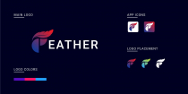 Letter F logo Template Screenshot 1