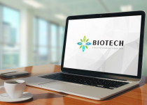 Creative Medical Biotech Logo Design Screenshot 3