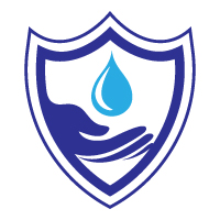 Virus Protection Hand Wash Sanitizer Logo Design