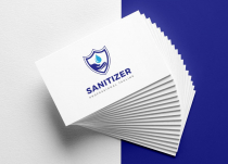 Virus Protection Hand Wash Sanitizer Logo Design Screenshot 1