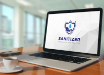 Virus Protection Hand Wash Sanitizer Logo Design Screenshot 2