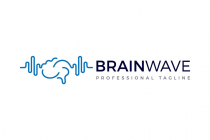 Creative Brain Wave Logo Design Screenshot 2