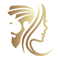 Man Woman Beauty Spa Aesthetics Logo Design