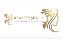 Man Woman Beauty Spa Aesthetics Logo Design Screenshot 4