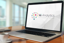Ai Artificial intelligence Analytics Brain Logo Screenshot 2