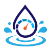 Aqua Supervision Water Track Logo Design