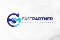 FastPartner Business Deal Logo Design Screenshot 1