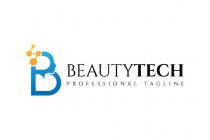 Letter B Beauty Technology Logo Design Screenshot 2