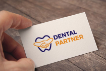 Dental Business Partner Logo Design Screenshot 1