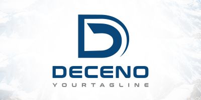 Professional Letter D Logo Design