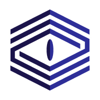 Hexagonal Security Eye Logo Design