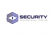 Hexagonal Security Eye Logo Design Screenshot 1